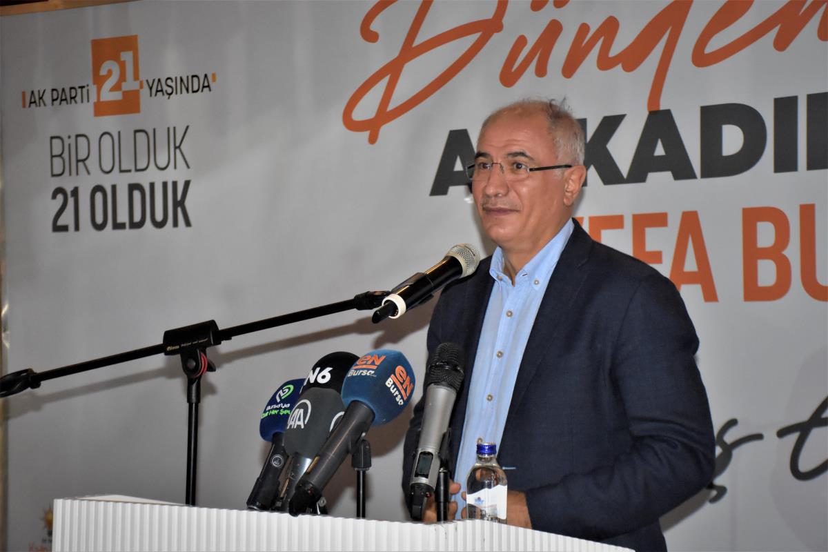 AK Parti Genel Başkan Yardımcısı Ala, Bursa'da Vefa Buluşması'na katıldı Açıklaması
